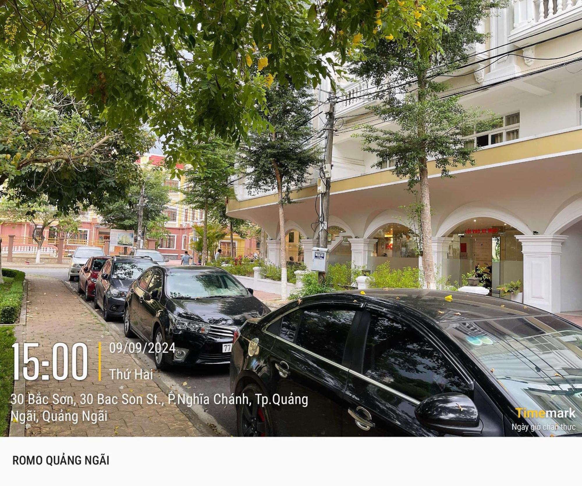 Khach San Romo Hotel Quảng Ngãi Eksteriør billede