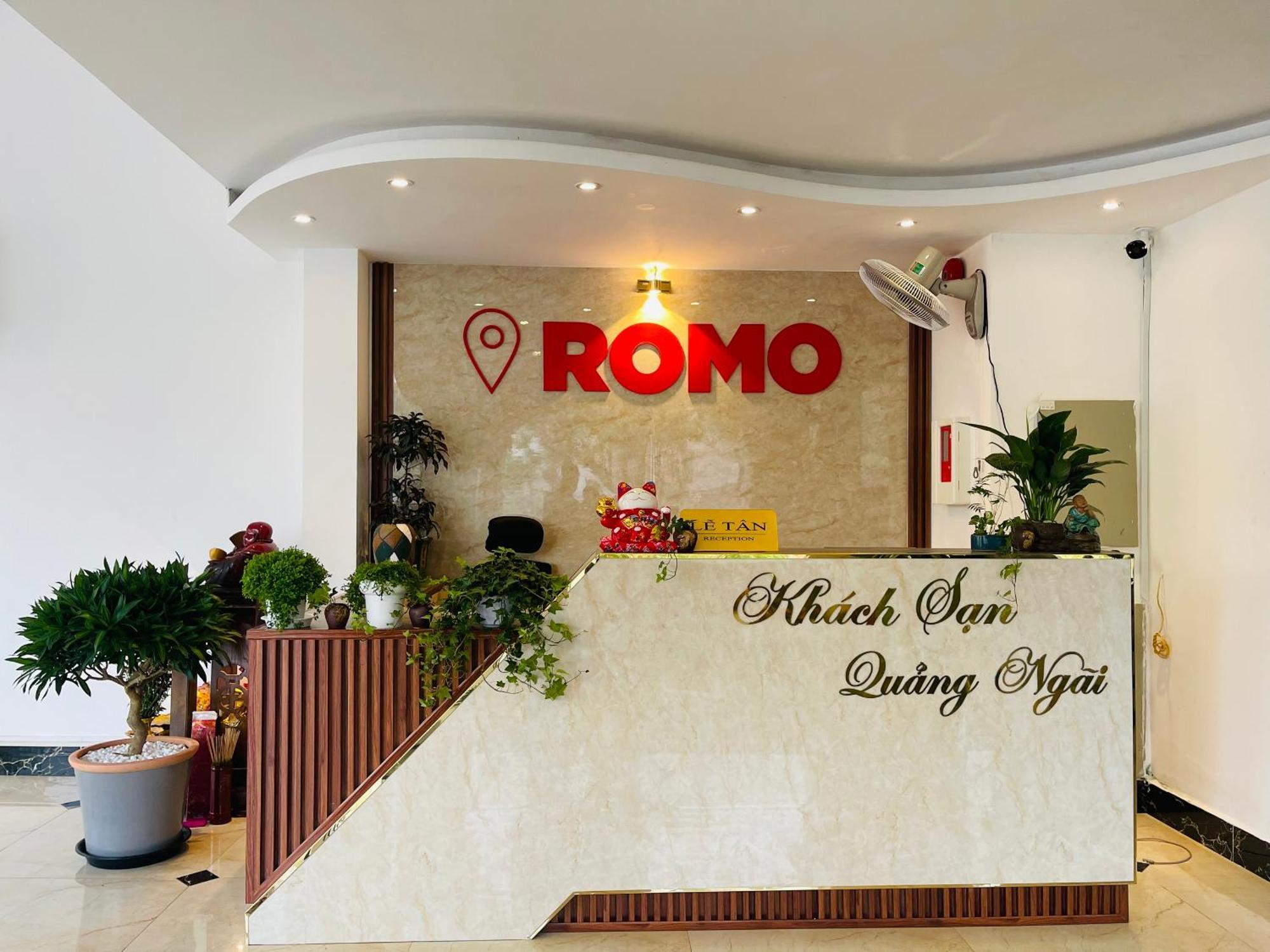 Khach San Romo Hotel Quảng Ngãi Eksteriør billede